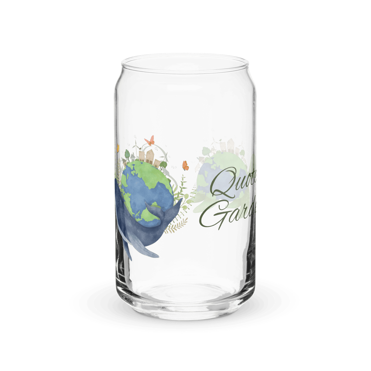 Quote Garden #04 - Can-shaped glass