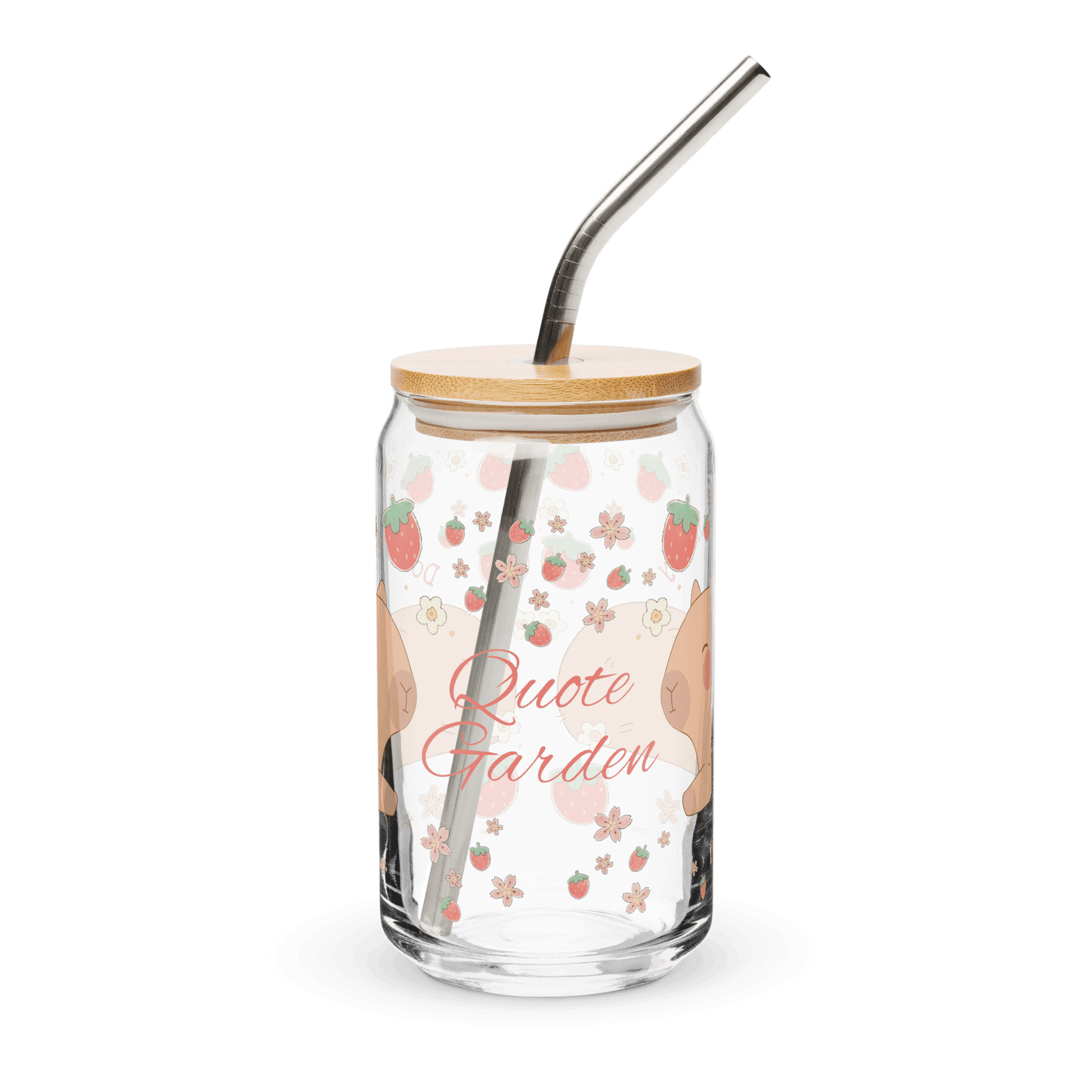 Quote Garden - Cup-ybara - Can-shaped glass