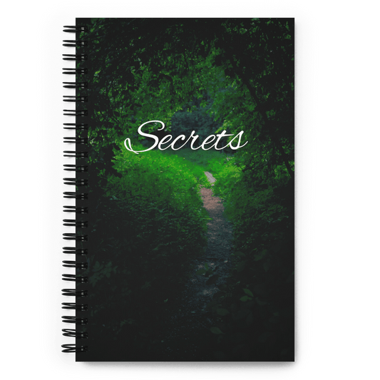 Secrets - Spiral notebook