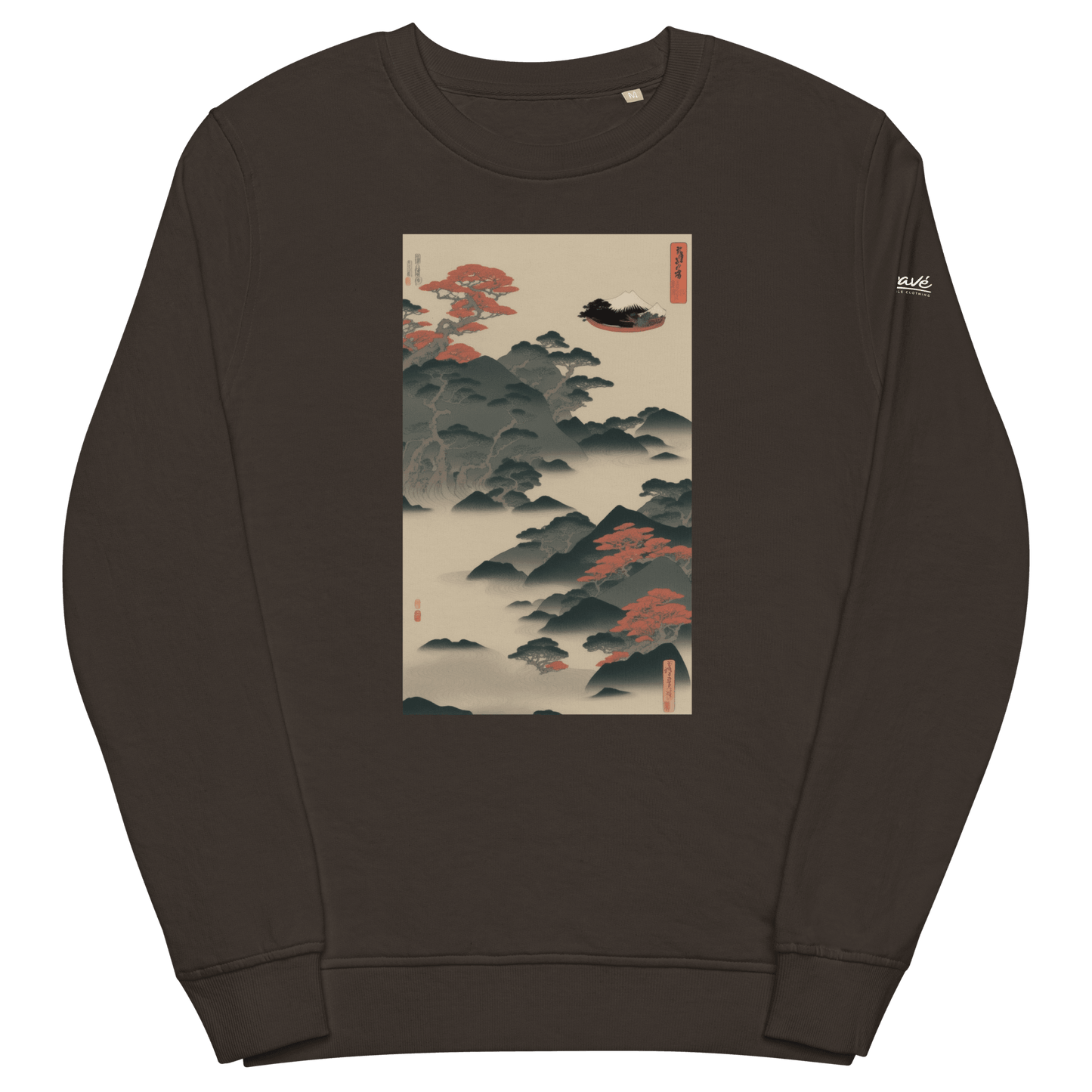 Mountain Forest - Unisex organic sweatshirt - Loravé